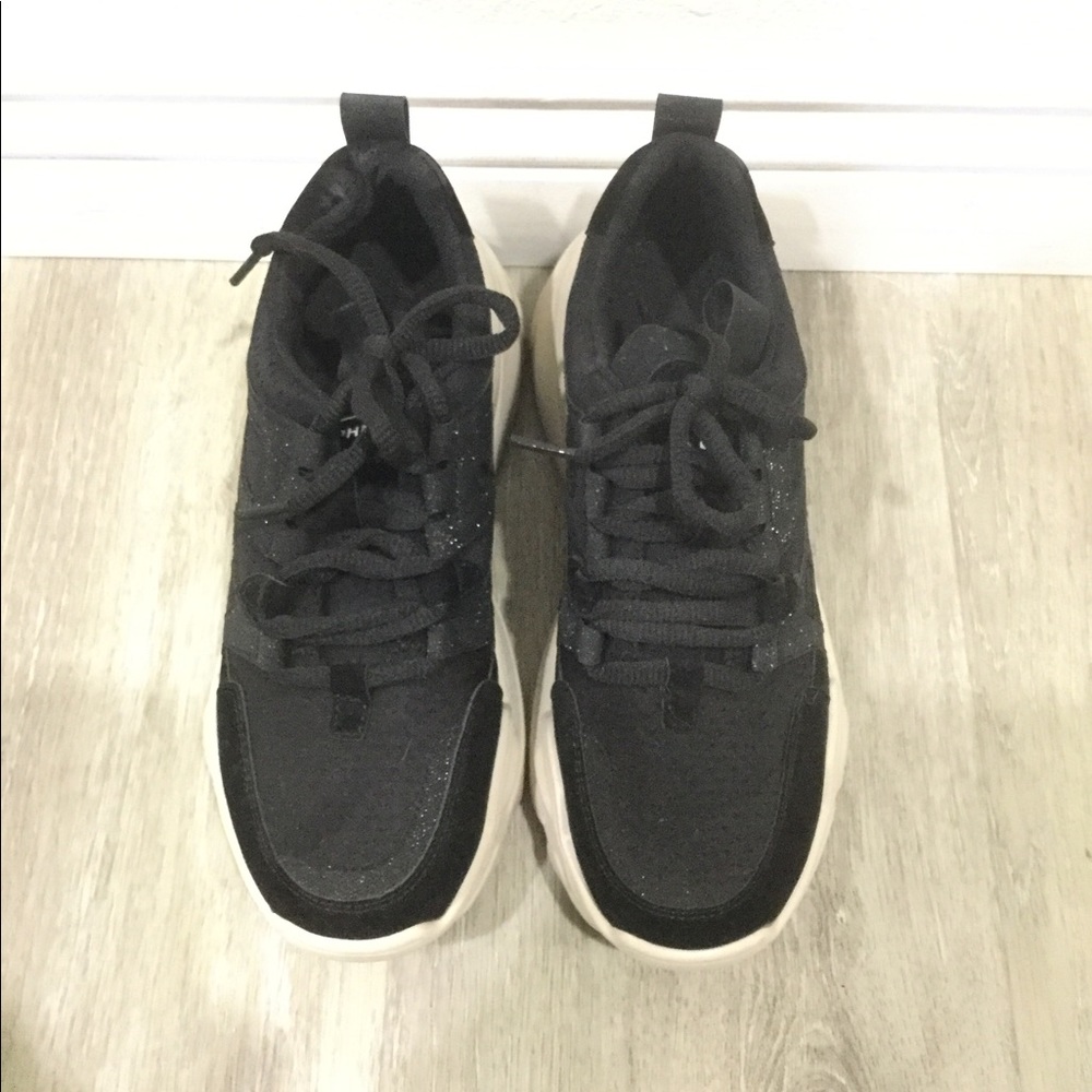 DAPHNE Black Shoes Boy Girl Sneaker Children Kids